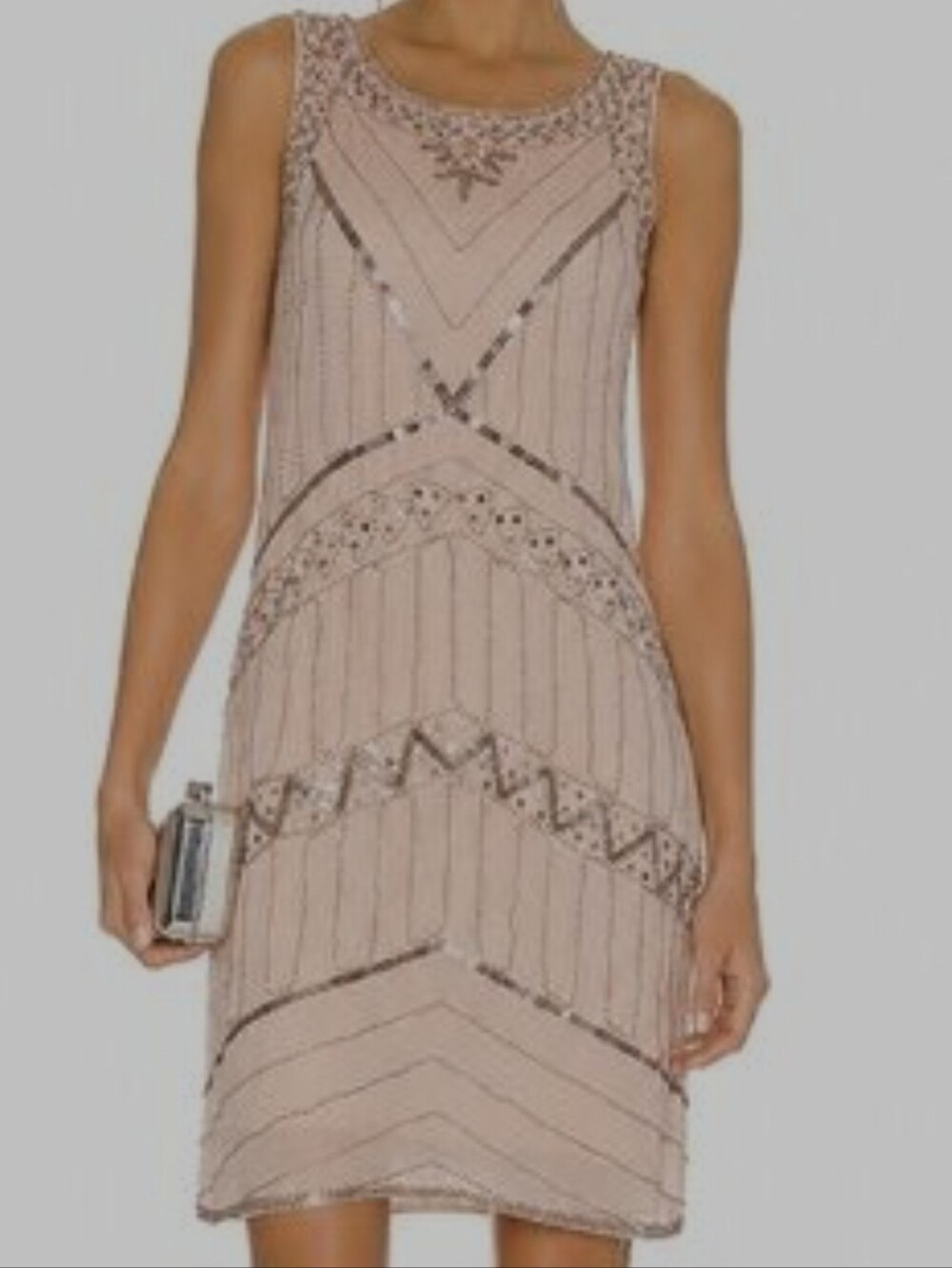🆕️🍦Molly Bracken Beaded Shift Dress